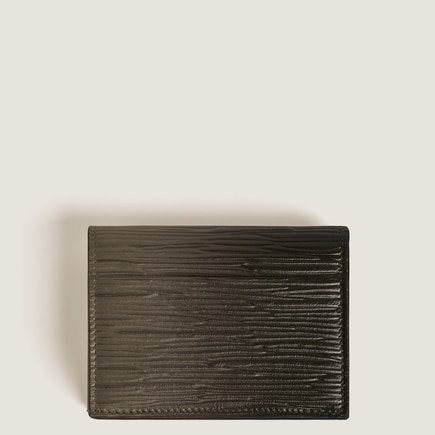 Nano Continental Wallet in Corteccia Sfumato Leather