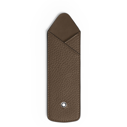 1-Pen Sleeve in Grain Leather