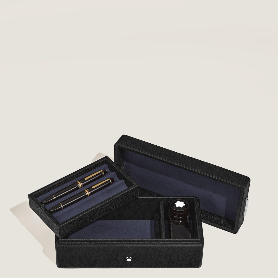 Pen Box in Grain Leather - 4