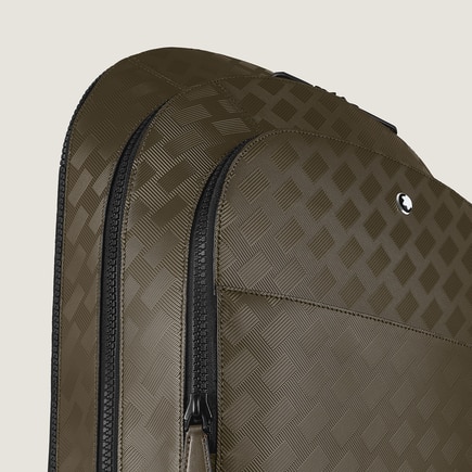 Sac &agrave; Dos Grand Mod&egrave;le avec 3 Compartiments en Cuir Extreme