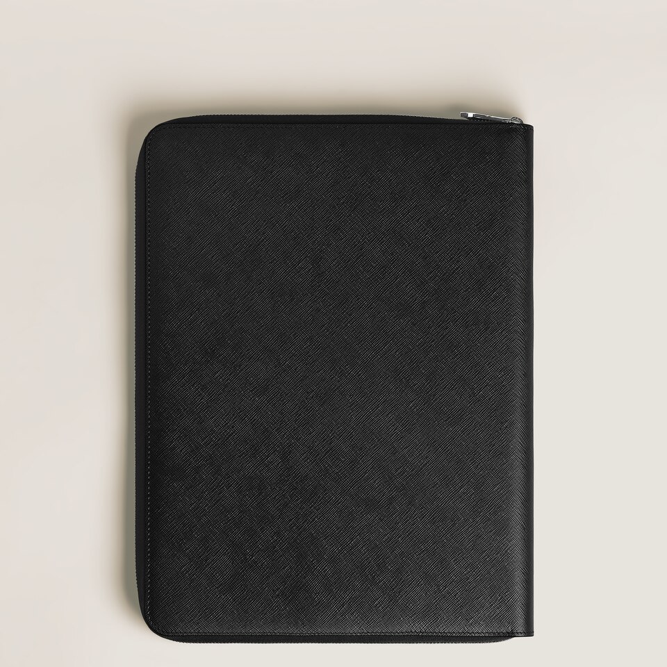 Medium Notebook Holder in Sartorial Leather - 4