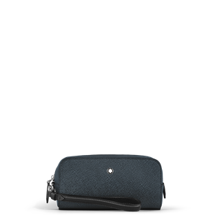 Small Toiletry Clutch in Sartorial Leather