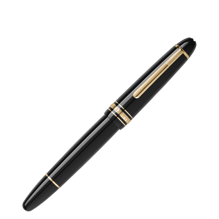 Meisterst&uuml;ck Gold-Coated LeGrand Calligraphy Fountain Pen Curved Nib