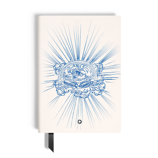 Notebook Medium, Writers Edition Homage to Johann Wolfgang von Goethe, White, Lined Pages