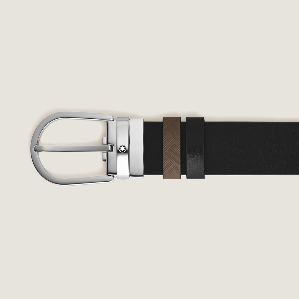 Horseshoe 35&nbsp;mm Reversible Belt in Extreme Leather - 2