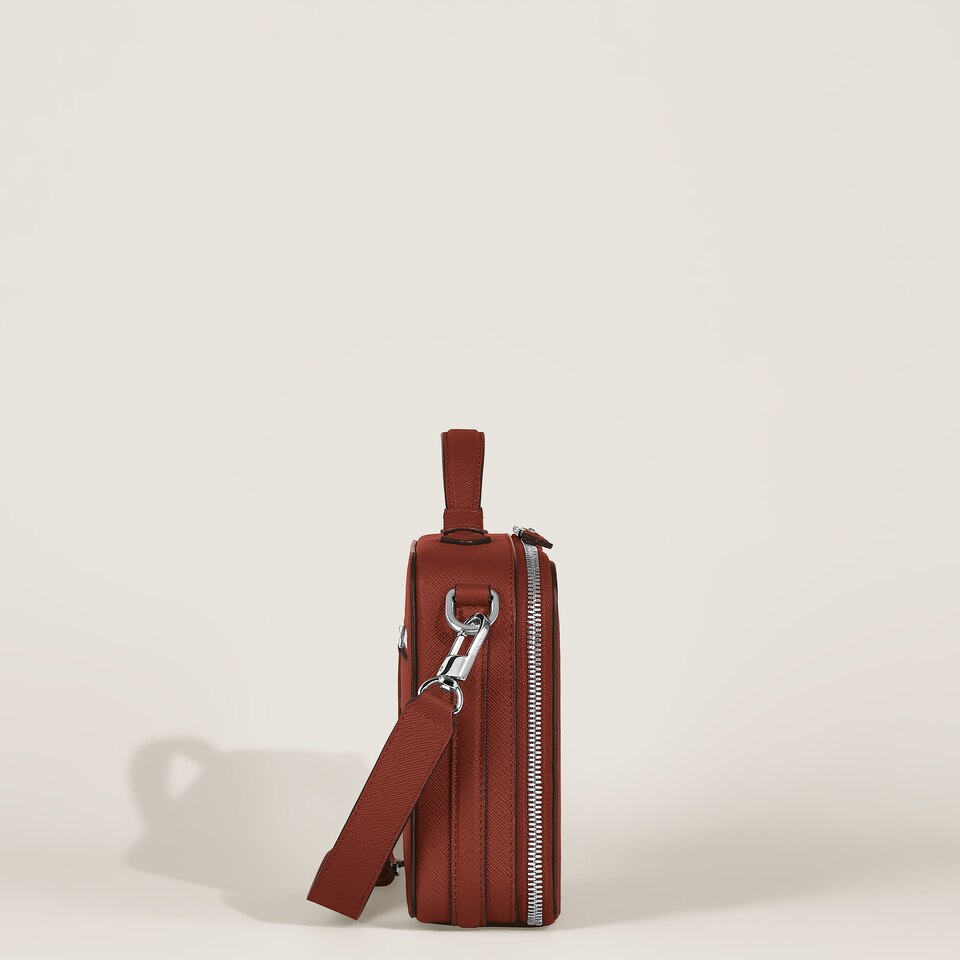 Writing Traveler Small Crossbody Messenger Bag - 5