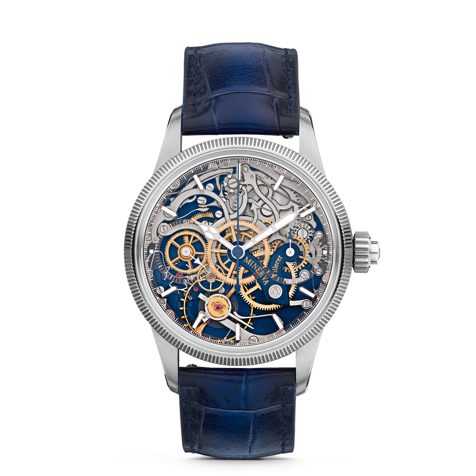 Montblanc 1858 The Unveiled Minerva Chronograph Limited Edition - 100 pieces - 1