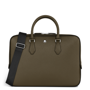 Thin Briefcase in Sartorial Leather
