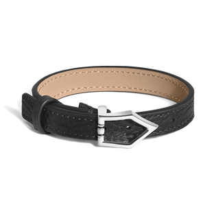 Plain Nib Bracelet in Grain Leather