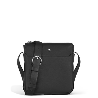Vertical Belt Messenger Bag in Sartorial Leather