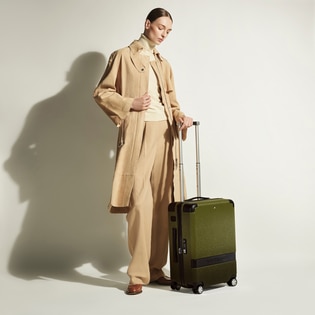 #MY4810 Cabin Suitcase in Corteccia Sfumato Leather