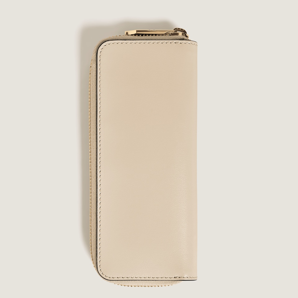 2-Pen Pouch with zip in Meisterst&uuml;ck Leather - 4