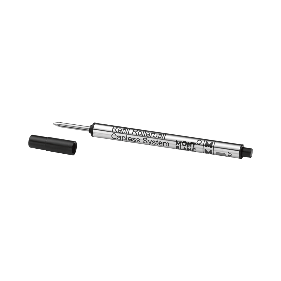 1 Rollerball Capless Refill, Mystery Black - Medium - 2