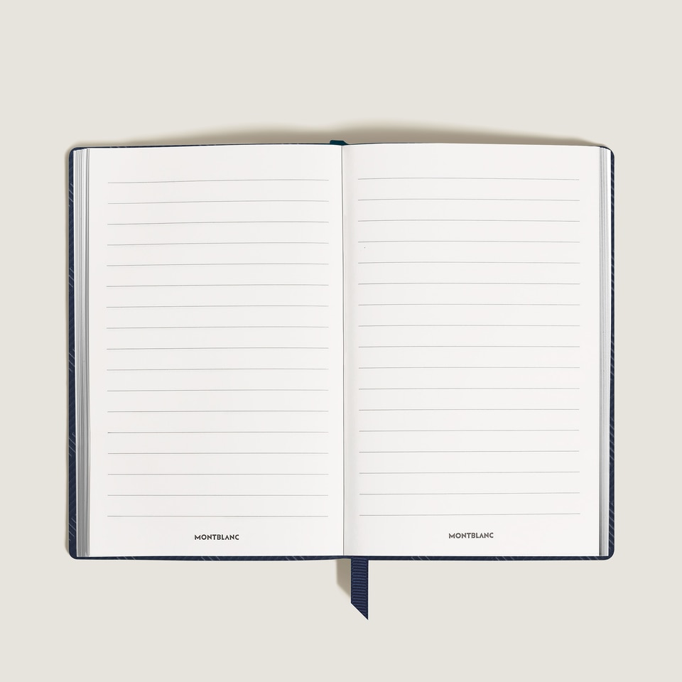 Small Notebook in Extreme Leather, Lined Pages - 2
