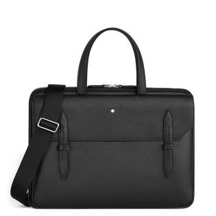 Thin Briefcase in Sartorial Leather