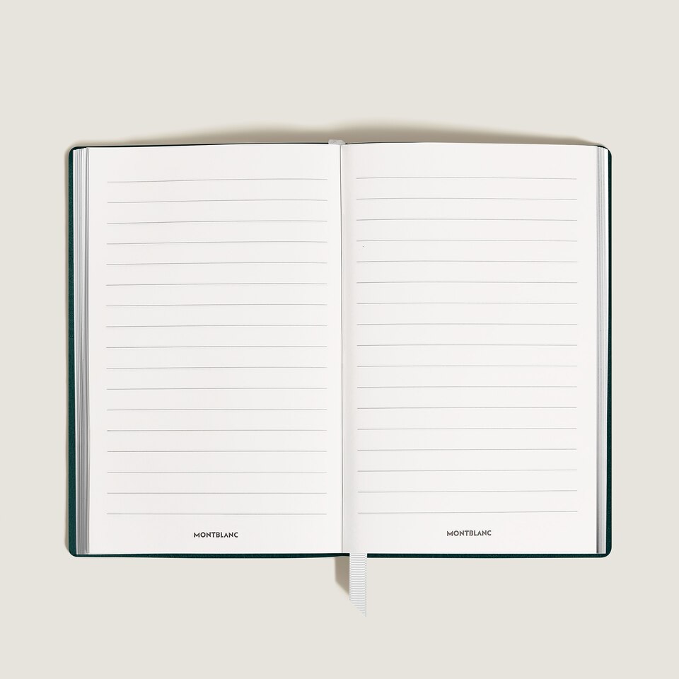 Small Notebook in Sartorial Leather, Lined Pages - 2