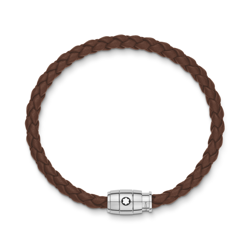 Bracelet Medium, Soft Leather, Fauve Brown - 2