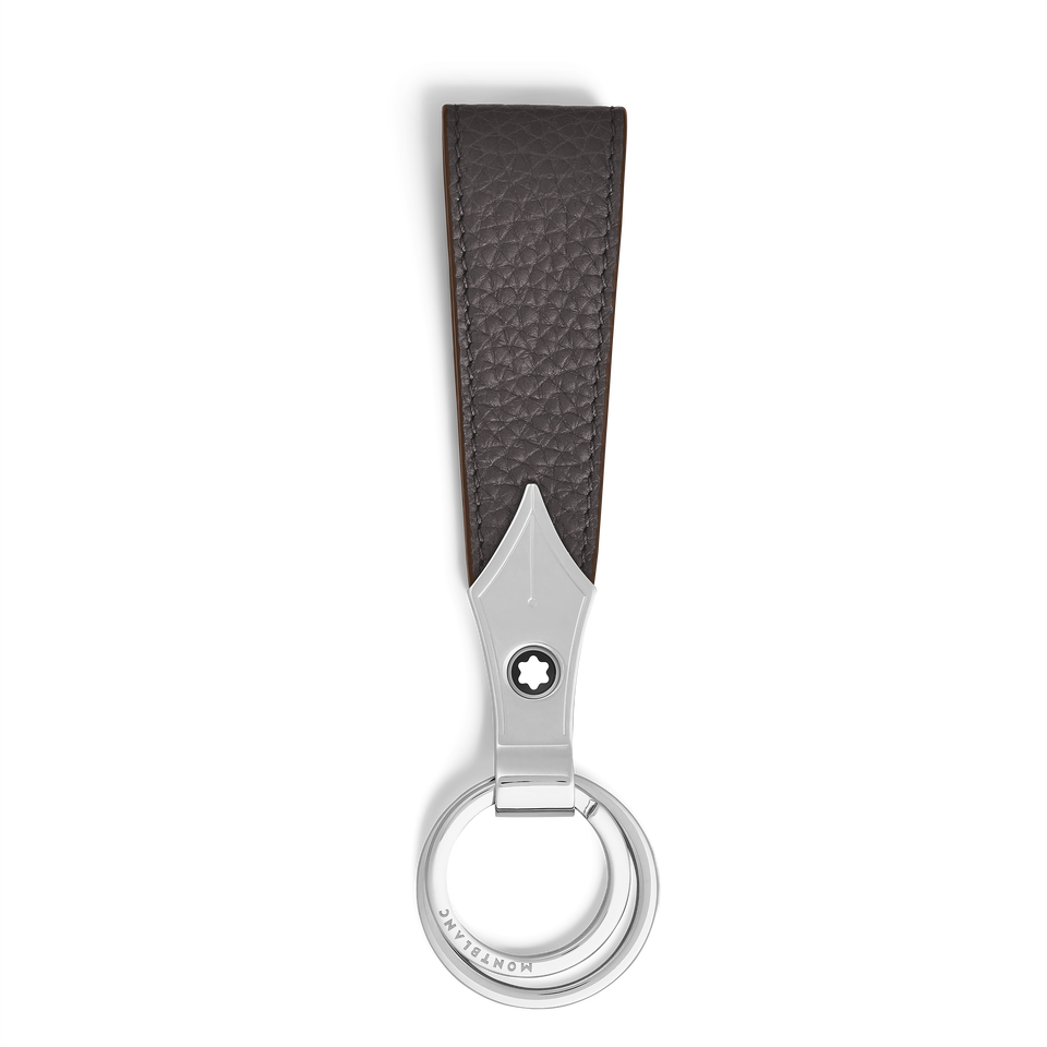 Nib Loop Key Holder in Grain Leather - 1