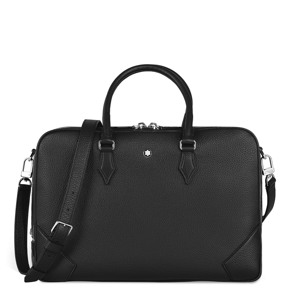 Large Briefcase in Grain Leather - 1