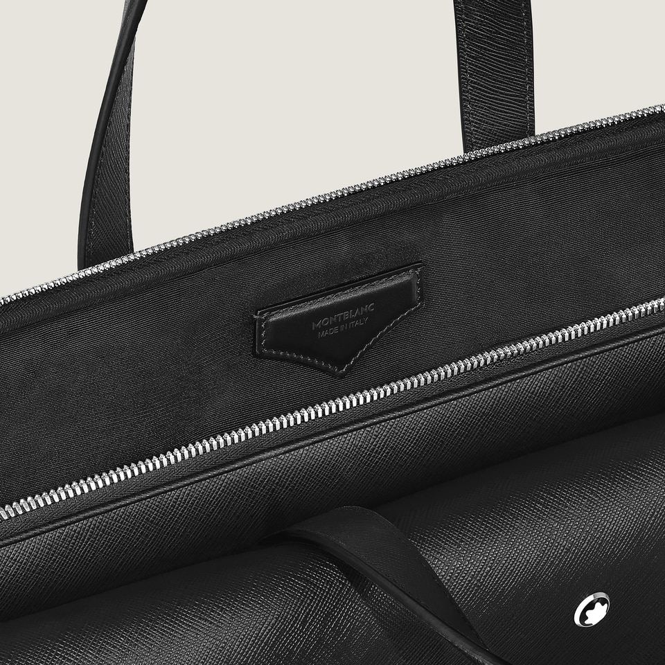 Thin Briefcase in Sartorial Leather - 4