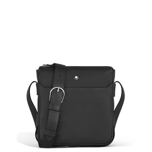 Vertical Belt Messenger Bag in Sartorial Leather