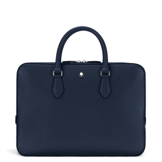 Thin Briefcase in Sartorial Leather