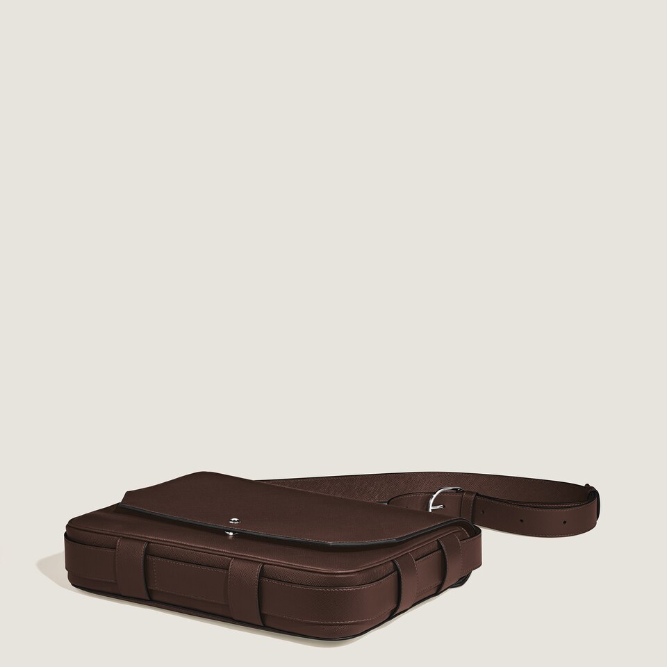 Belt Messenger Bag in Sartorial Leather - 8