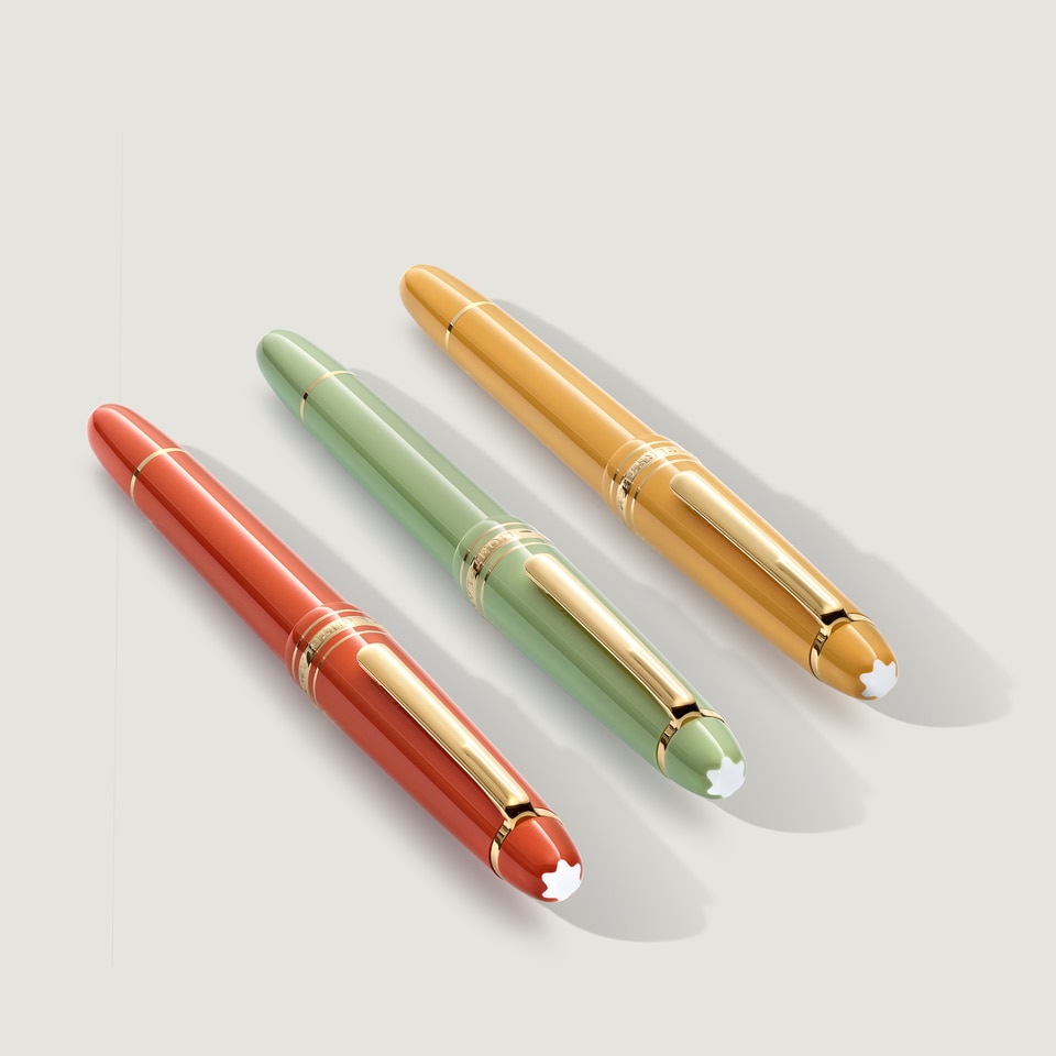 Meisterst&uuml;ck Bloom Gold-Coated Fountain Pen Set - 4