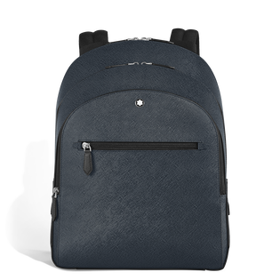 Medium Backpack with 3 Compartments in Sartorial Leather