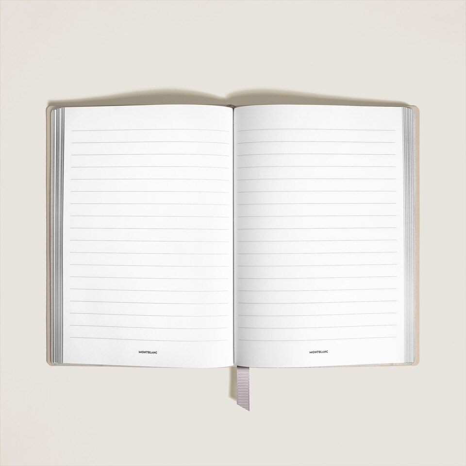 Medium Notebook in Sartorial Leather, Lined Pages - 2