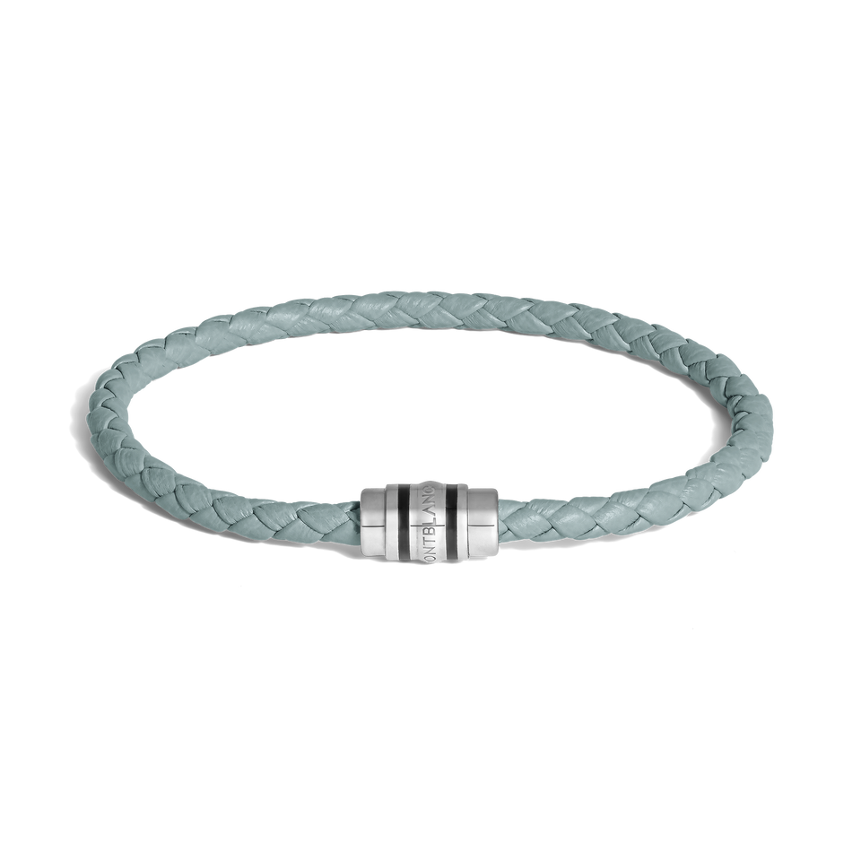 3 Rings Bracelet in Grain Leather L - 1