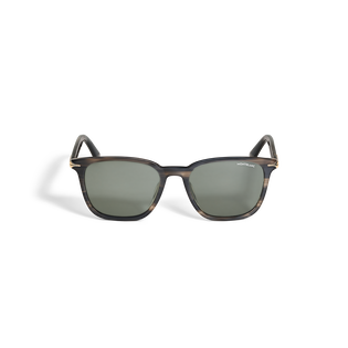 Squared Sunglasses with Grey Acetate Frame