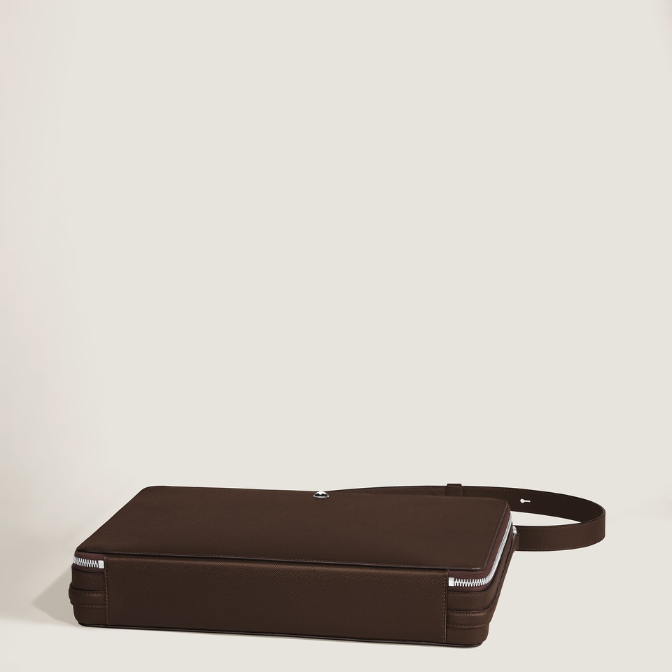 Writing Traveler Crossbody messenger Bag - 7