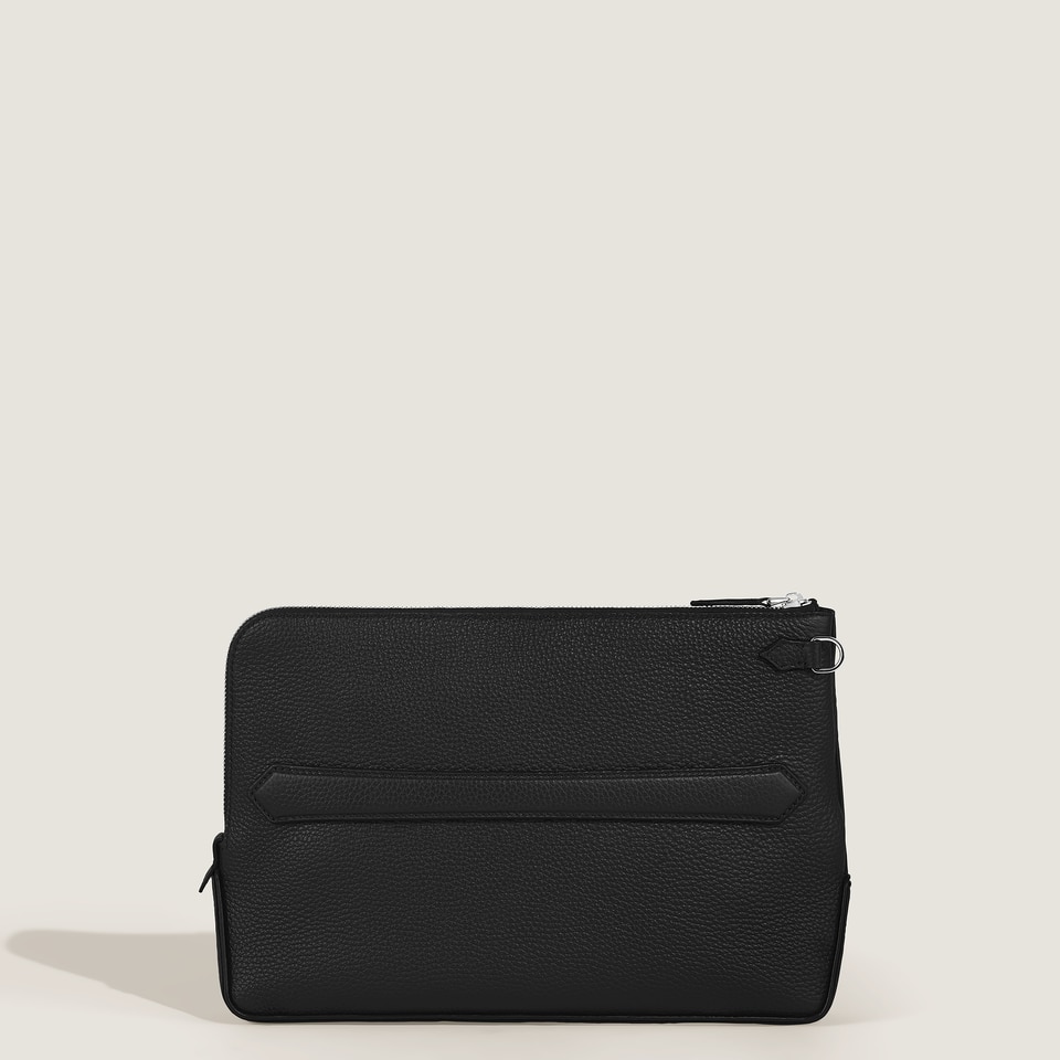 Clutch in Grain Leather - 4