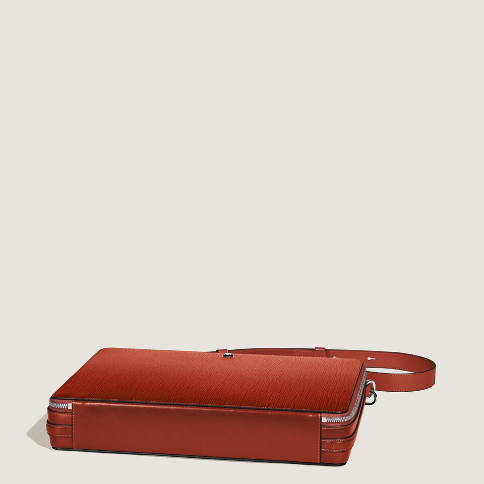 Writing Traveler Crossbody Messenger Bag - 7