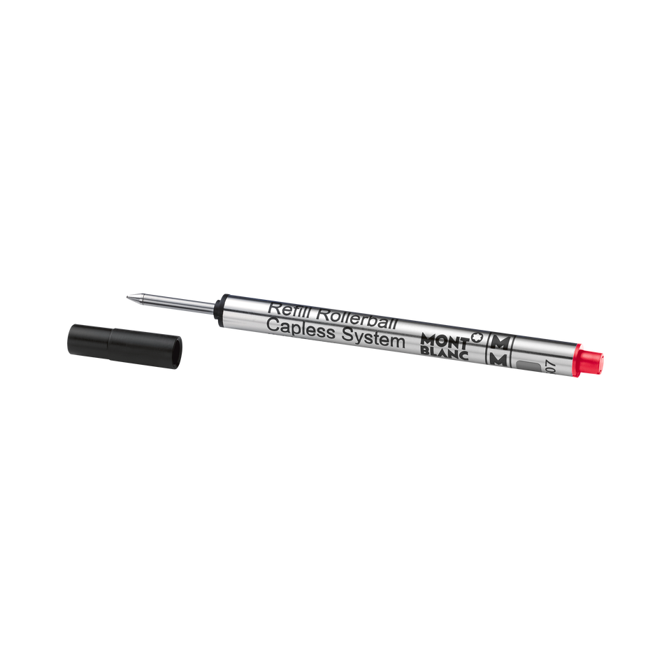 1 Rollerball Capless Refill, Modena Red - Medium - 2
