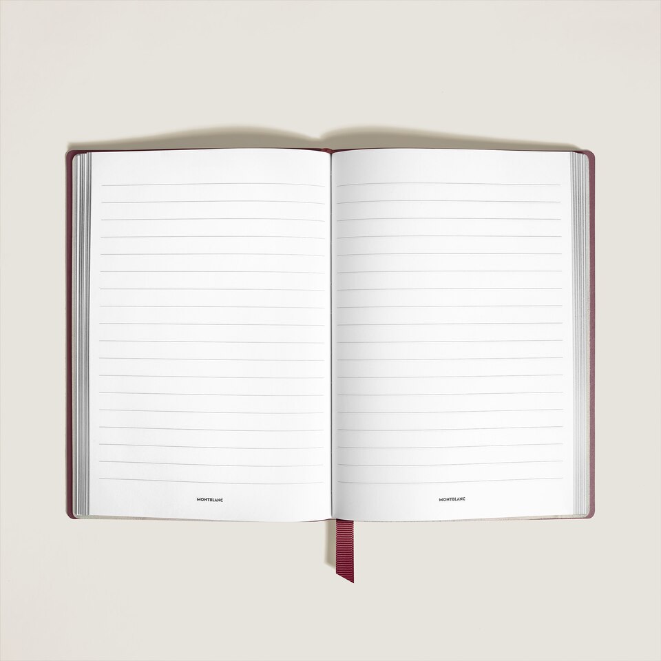 Medium Notebook in Sartorial Leather, Lined Pages - 2