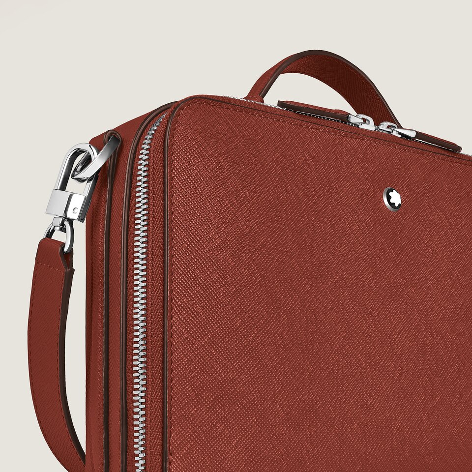 Writing Traveler Small Crossbody Messenger Bag - 3