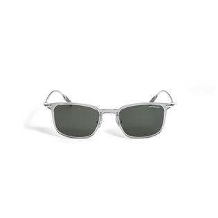 Rectangular Sunglasses with Grey Injected Frame