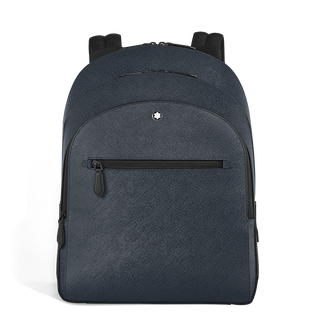 Medium Backpack with 3 Compartments in Sartorial Leather