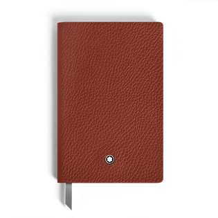 Small Notebook in Grain Leather, Lined Pages