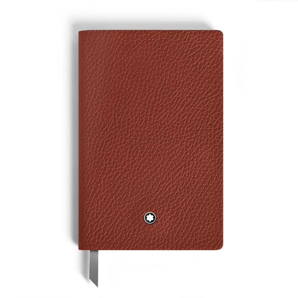 Small Notebook in Grain Leather, Lined Pages - 1