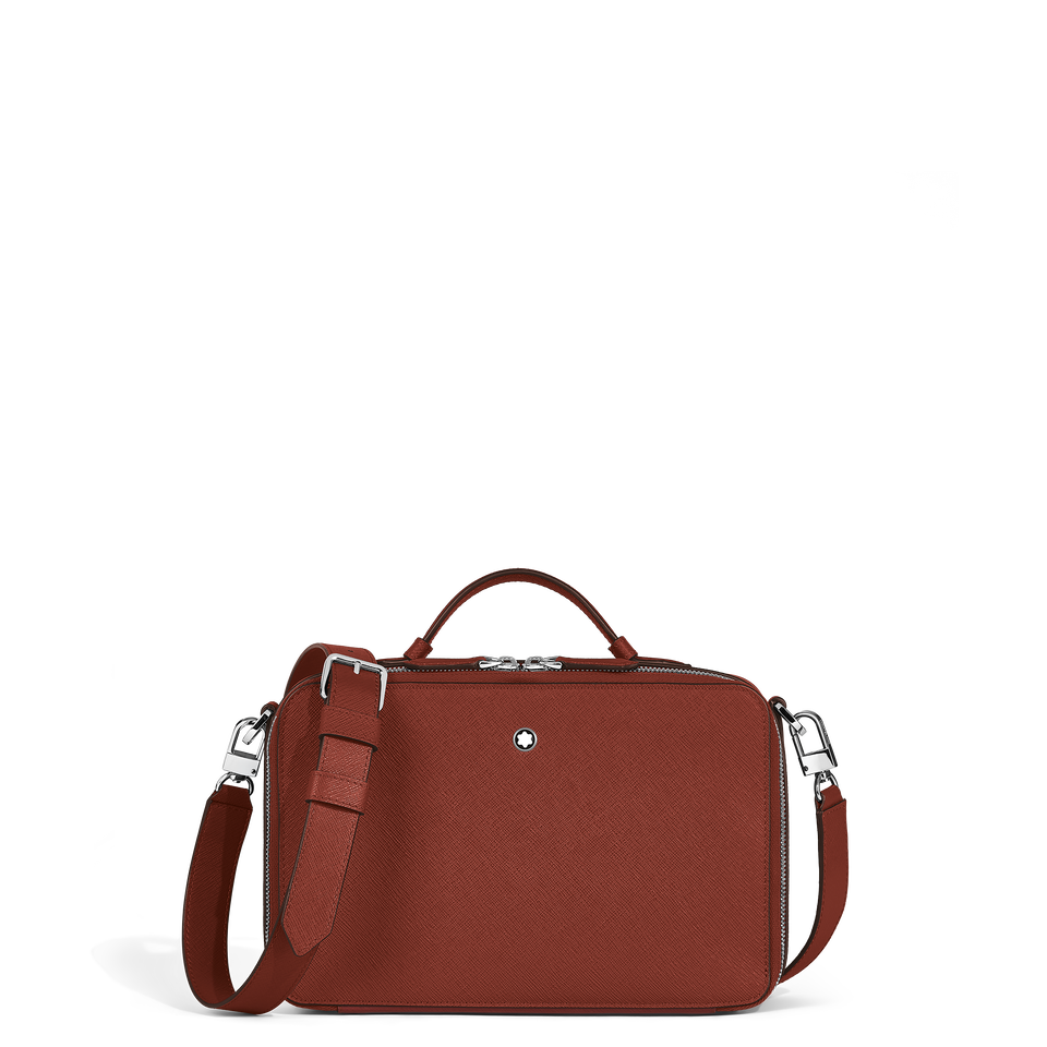 Writing Traveler Small Crossbody Messenger Bag - 1