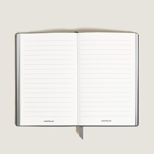 Small Notebook in Sartorial Leather, Lined Pages