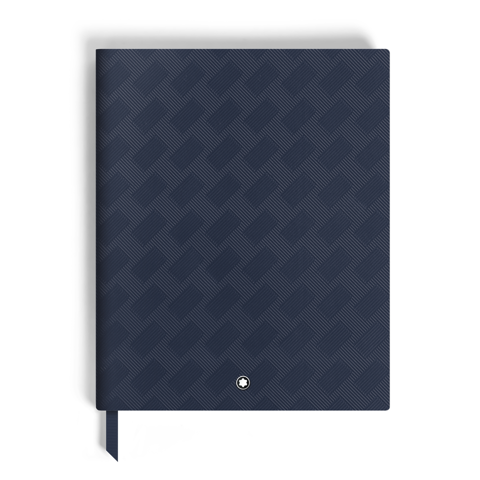 Large Notebook in Extreme Leather, Lined Pages - 1