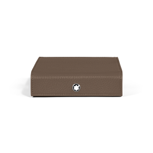 Travel Box for 4 Writing Instruments in Grain Leather