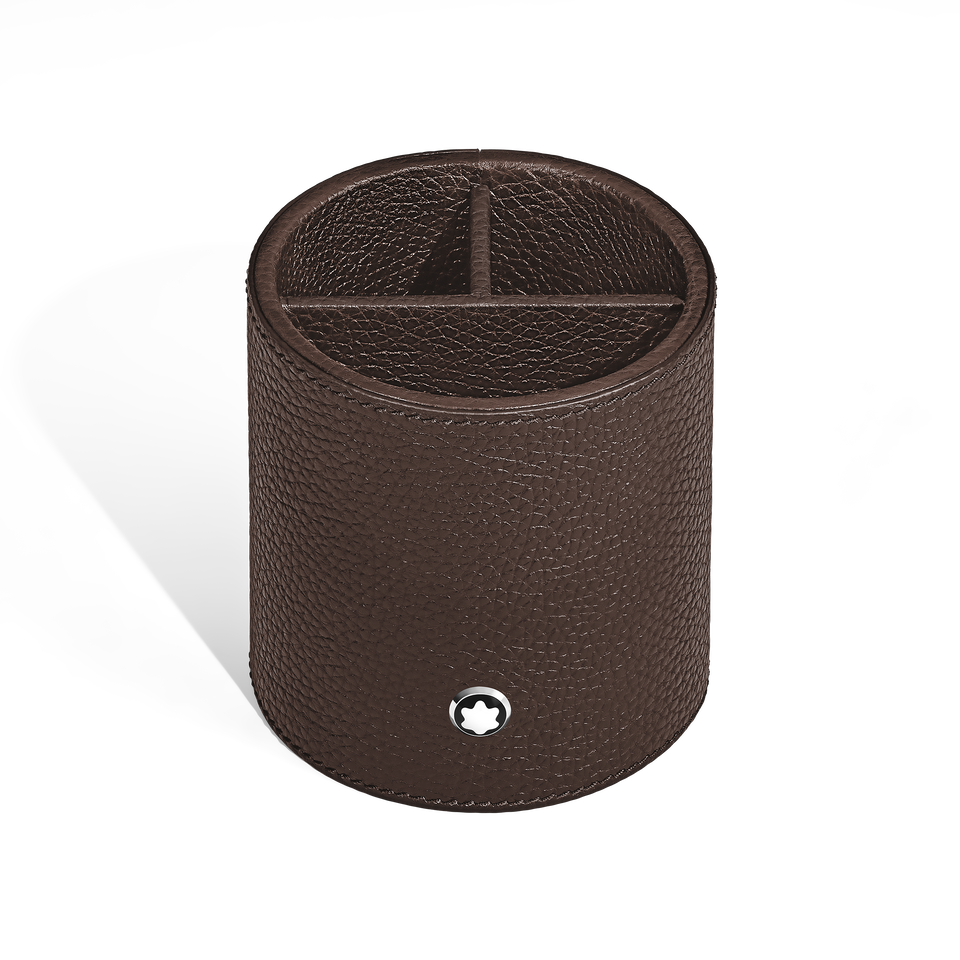 Pen Holder in Grain Leather - 1