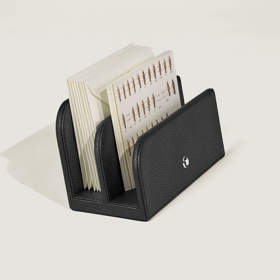 Set with Desk Pad, Pen Holder & Letter Rack - 4