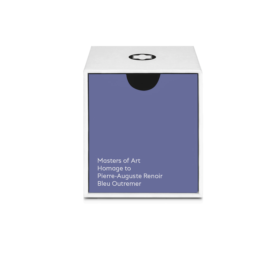 Ink Bottle, Masters of Art Homage to Pierre-Auguste Renoir, Bleu Outremer - 50ml - 3
