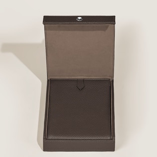 Travel Box for 4 Writing Instruments in Grain Leather